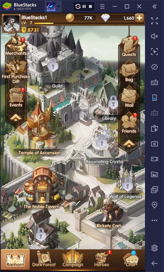 BlueStacks Multi-Instance Features for AFK Arena