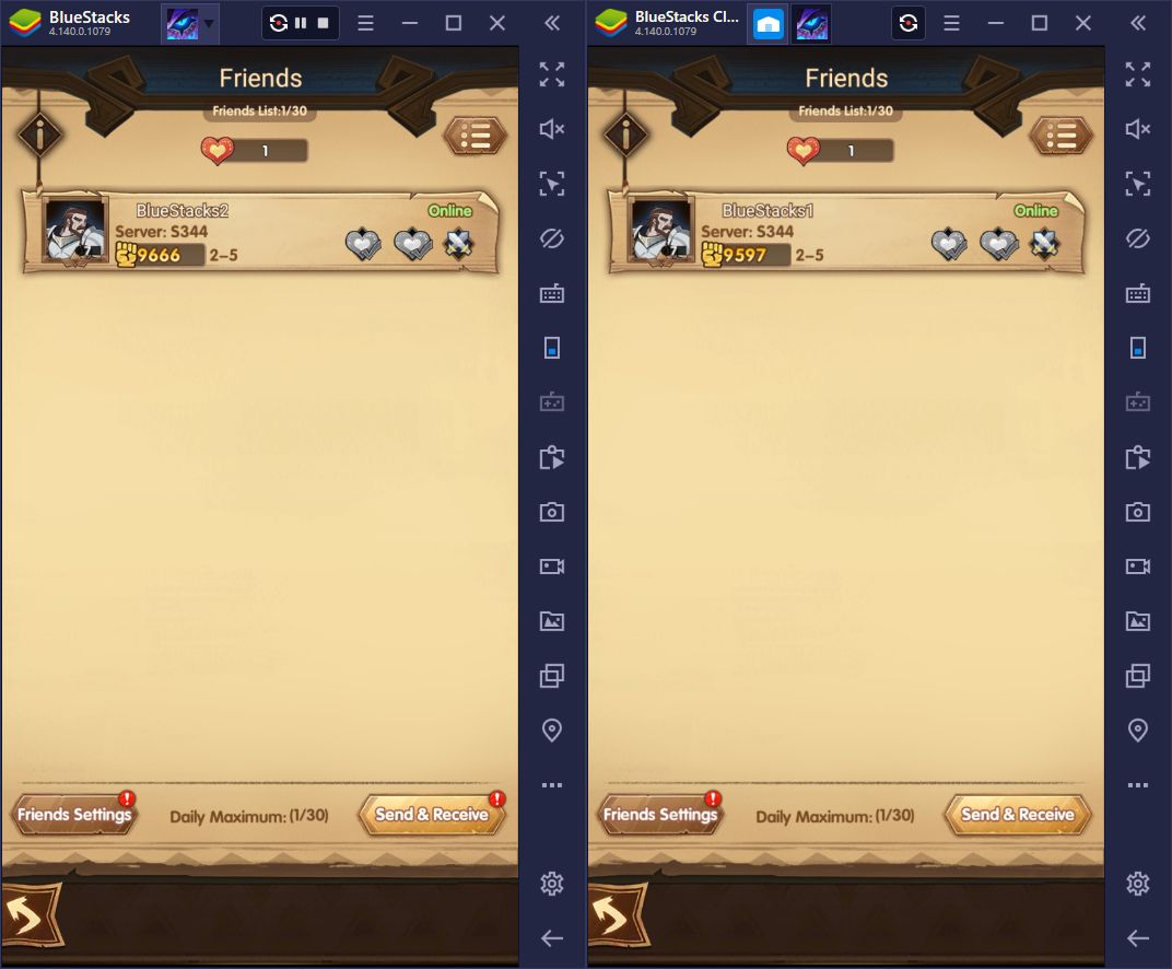 BlueStacks Multi-Instance Features for AFK Arena