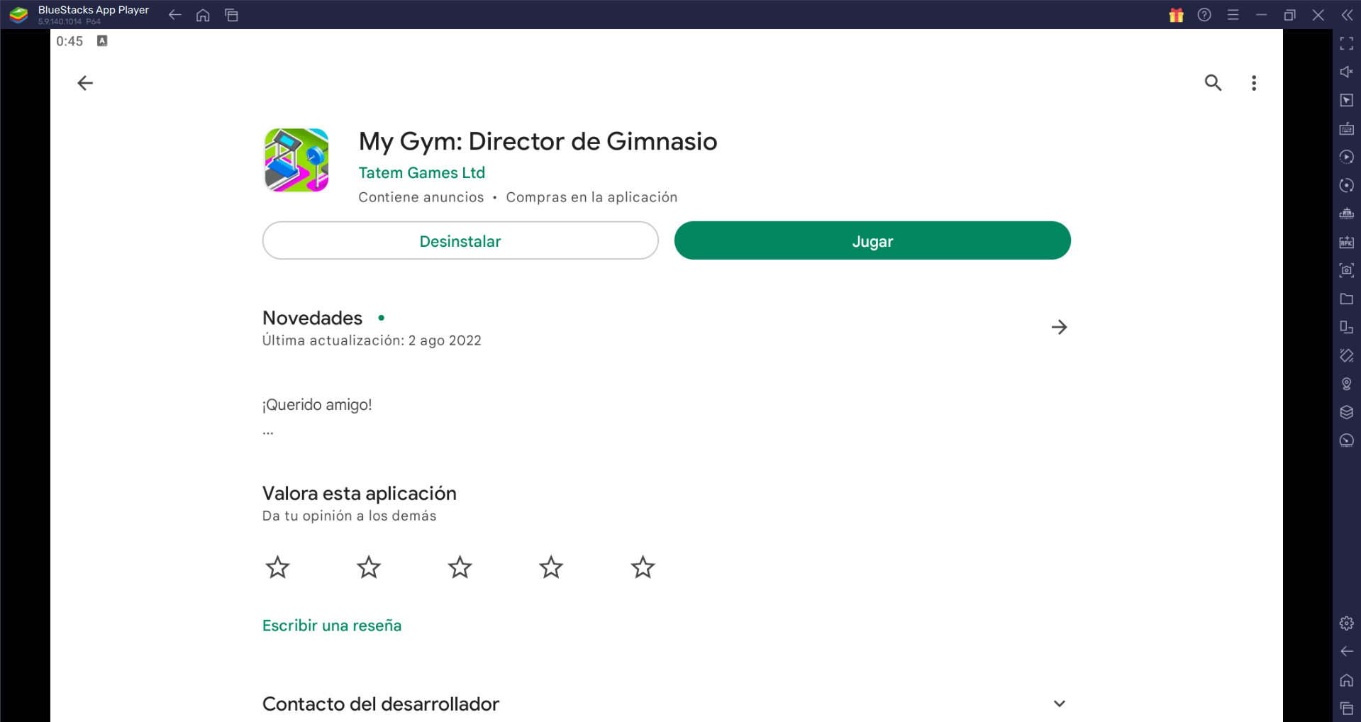 Cómo jugar My Gym: Director de Gimnasio en PC con BlueStacks