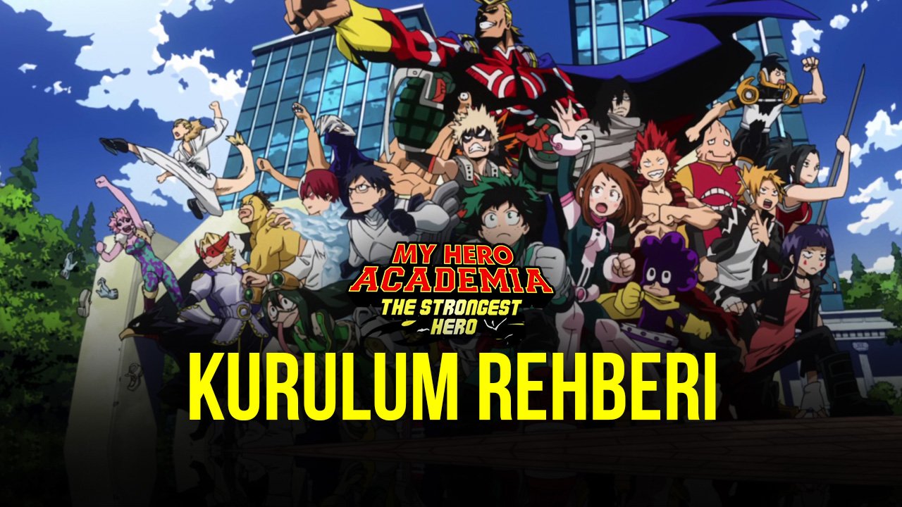 BlueStacks ile Bilgisayarınızda My Hero Academia Oynayın