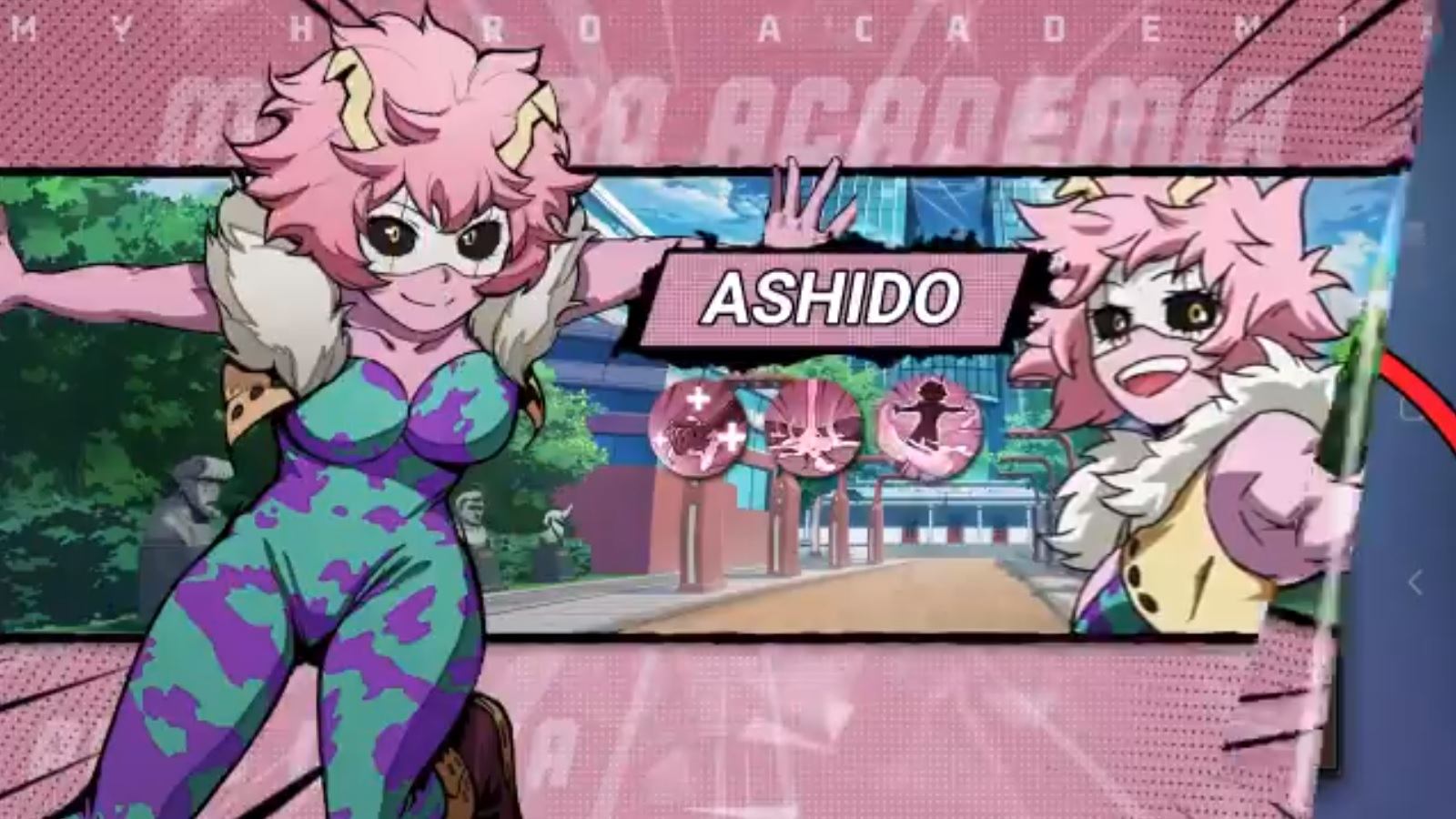 Pinky is Now Available in My Hero Academia: The Strongest Hero