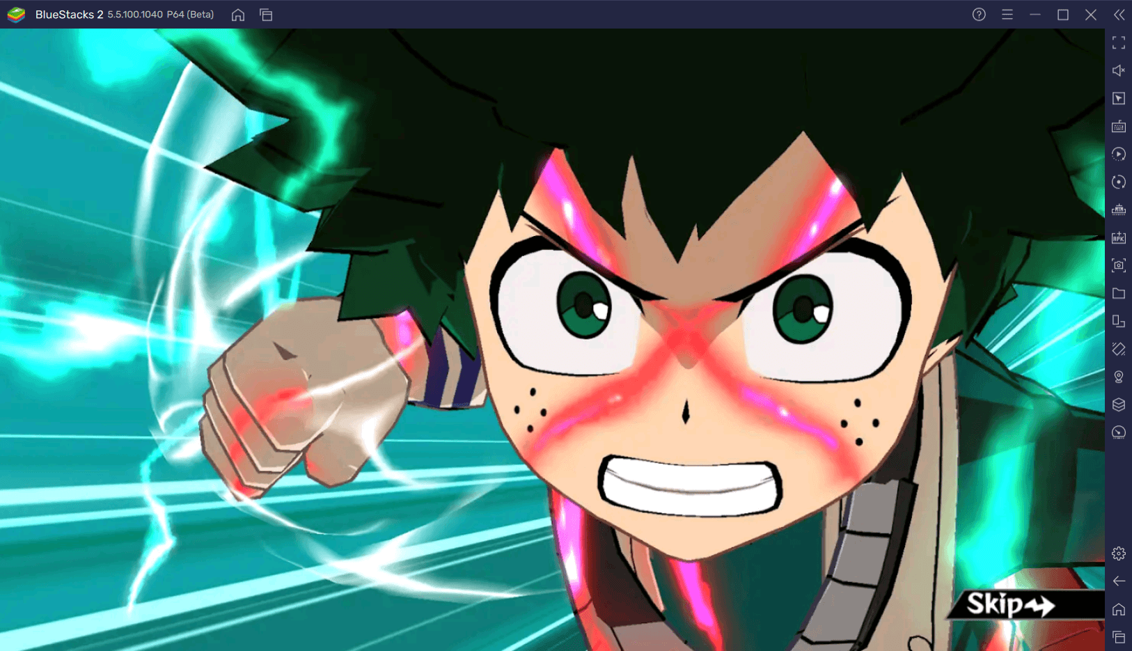 BlueStacks Redemption Code for My Hero Academia: The Strongest Hero