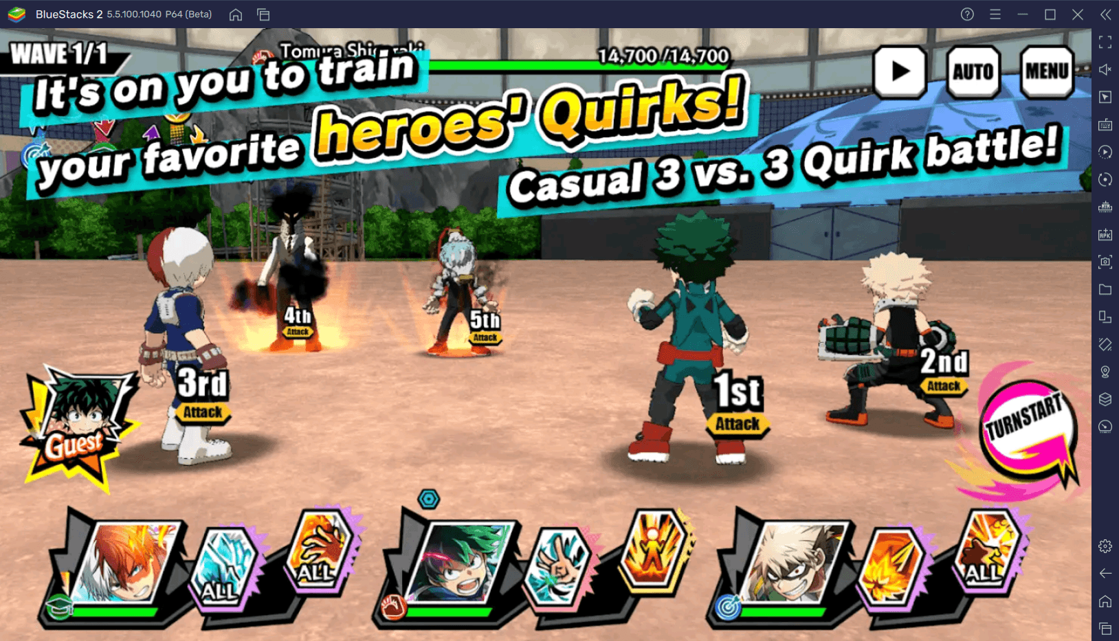 BlueStacks Redemption Code for My Hero Academia: The Strongest Hero