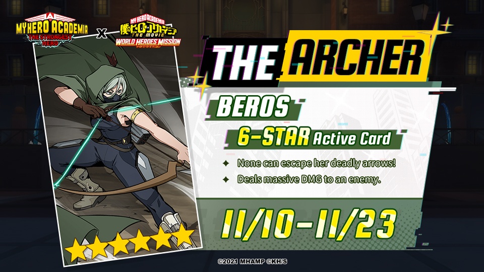 My Hero Academia: The Strongest Hero - Weekend Party and New Active and Passive Cards