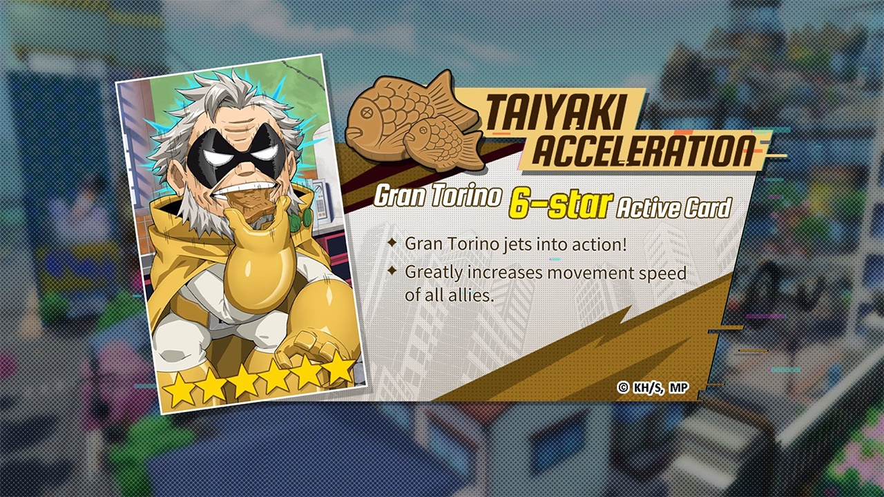 Gran Torino's Active Card is Now Available in My Hero Academia: The Strongest Hero