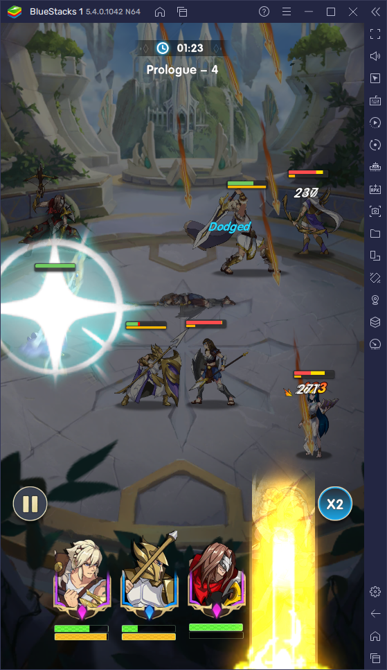 Mythic Heroes - How to Use BlueStacks’ Tools to Automate the Grind, Speed Up Rerolling, and More