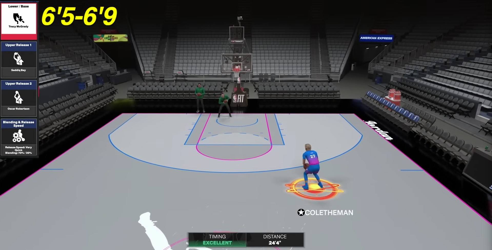 The Best Jump Shot Builds for All Heights in NBA 2K24