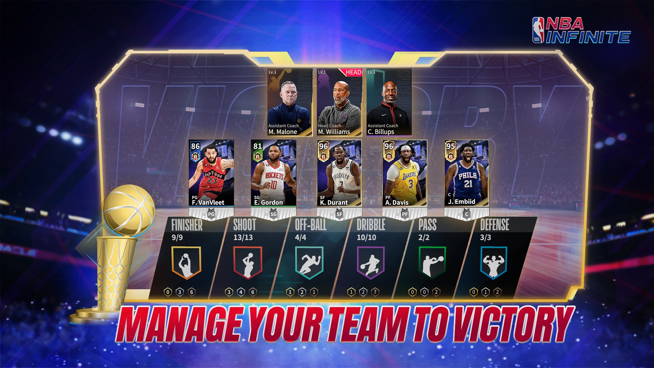 NBA Infinite on PC With BlueStacks - Take to the Court and Build Your Basketball Legacy