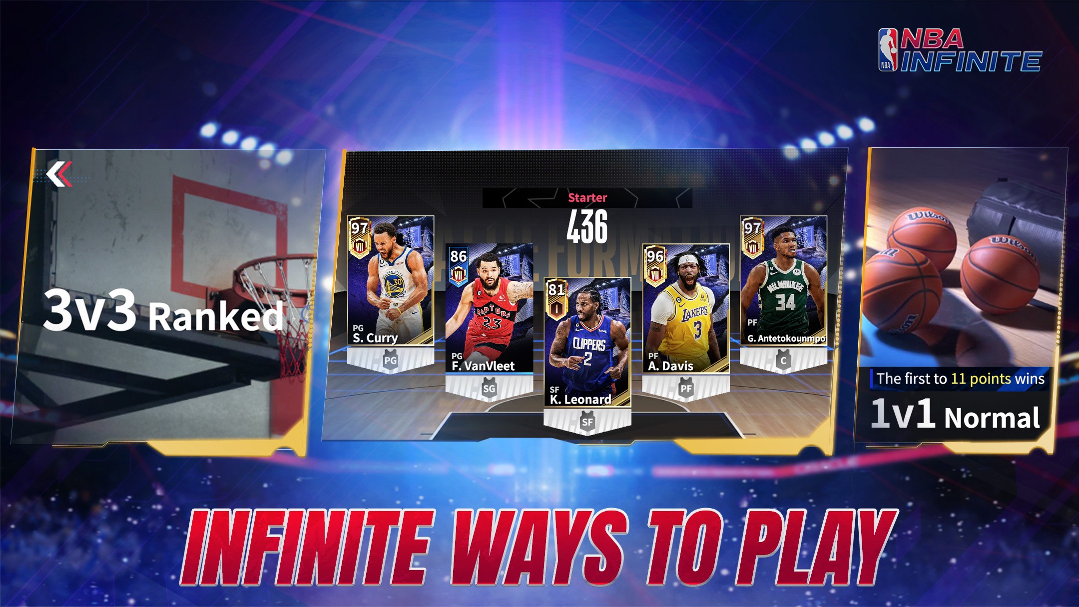 NBA Infinite on PC With BlueStacks - Take to the Court and Build Your Basketball Legacy