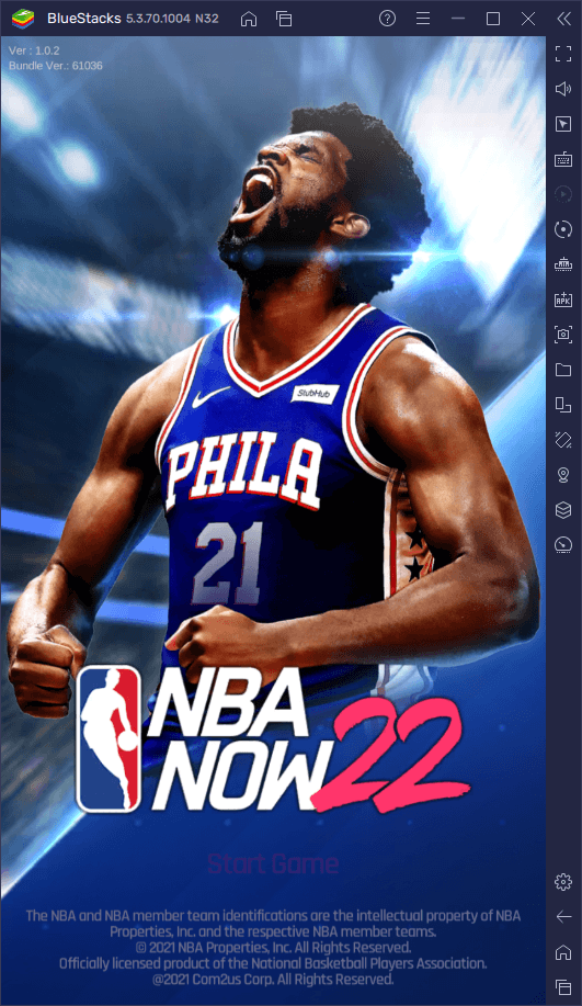 Как играть в NBA Now 22 на ПК через BlueStacks