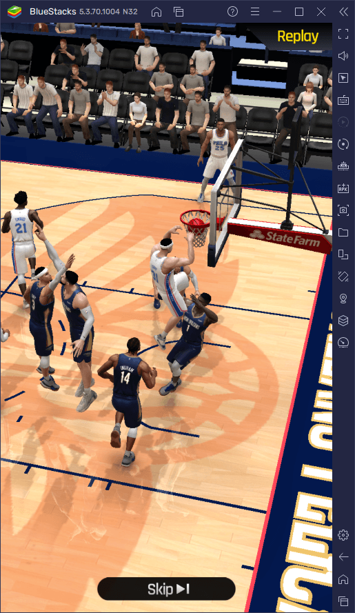 NBA Now 22 – как улучшить управление, графику и производительность с BlueStacks