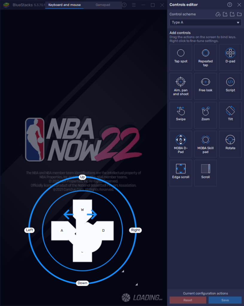 NBA Now 22 – как улучшить управление, графику и производительность с BlueStacks