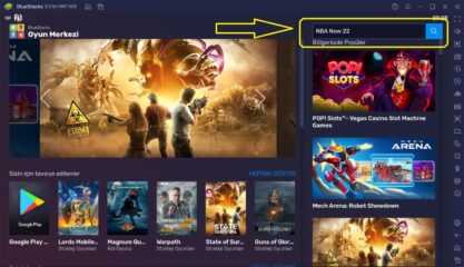Yeni NBA Now 22 BlueStacks ile Bilgisayarda Nasıl Oynanır?