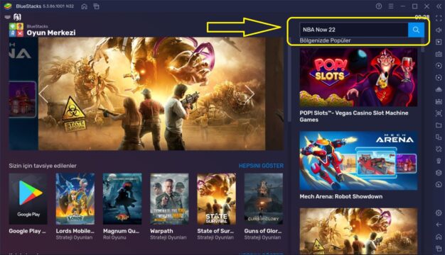 Yeni NBA Now 22 BlueStacks ile Bilgisayarda Nasıl Oynanır?