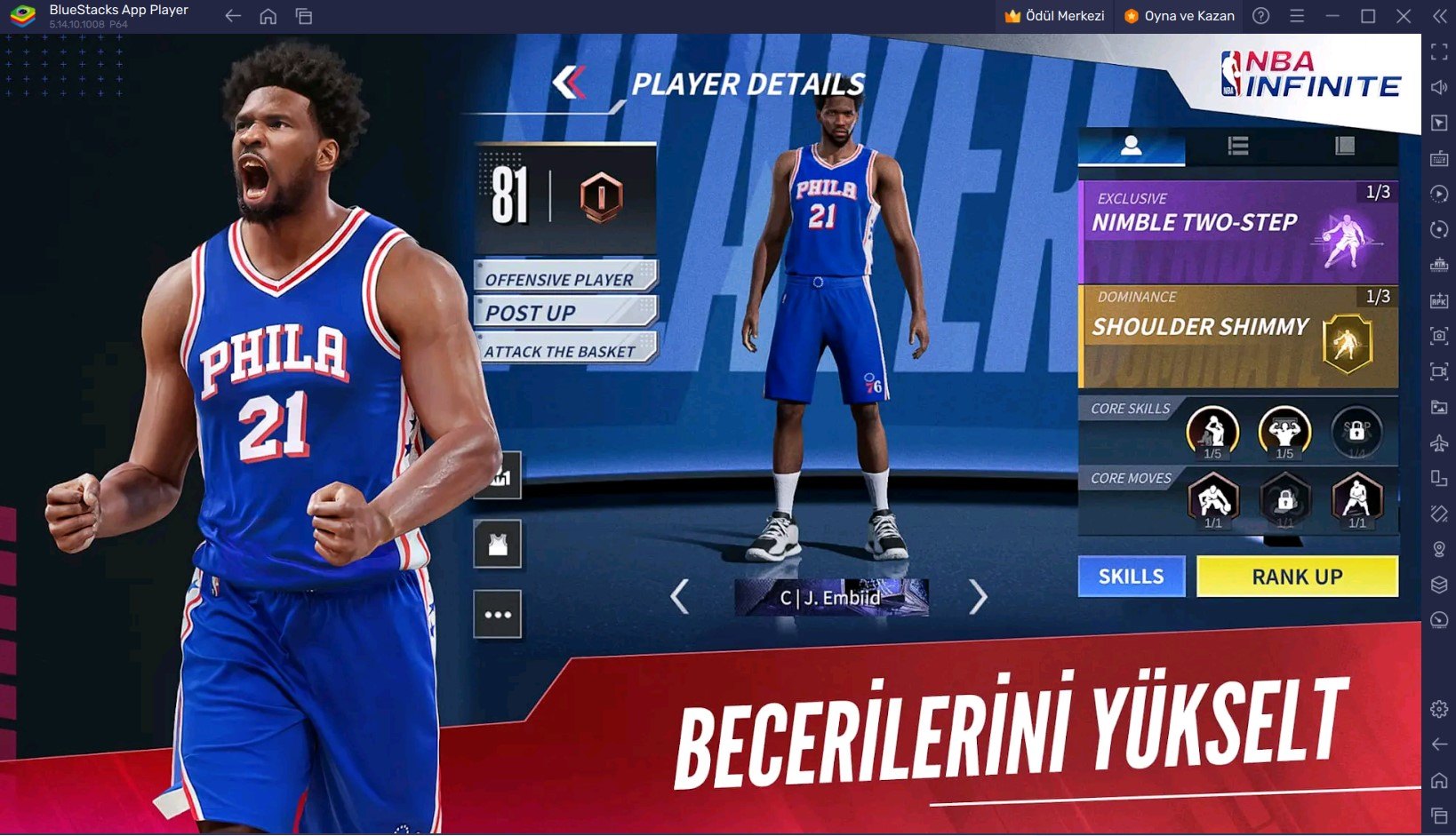 BlueStacks ile PC’de NBA Infinite Nasıl Oynanır?