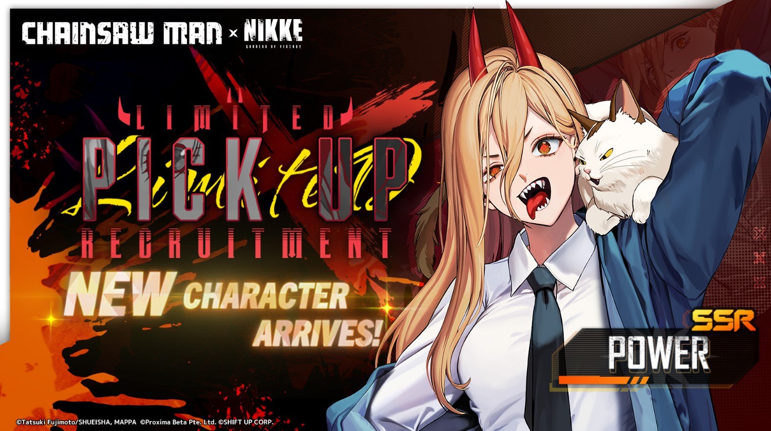 Chainsaw Man x GODDESS OF VICTORY: NIKKE collab out now