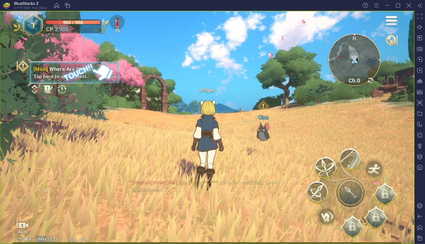 Увеличиваем силу персонажа в Ni no Kuni: Cross Worlds с помощью экипировки  | BlueStacks