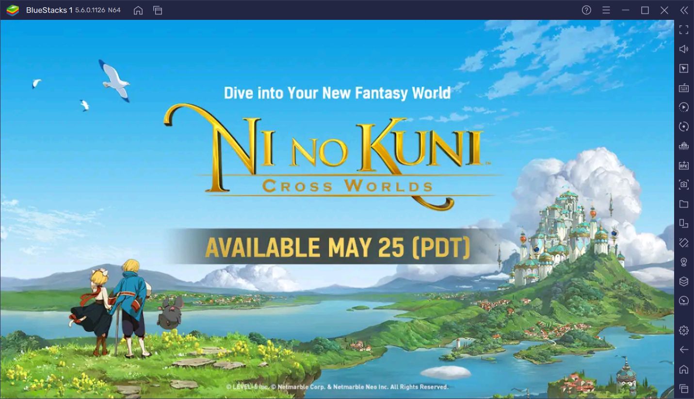 Ni no Kuni: Cross Worlds Oyununu BlueStacks ile Bilgisayarınızda Oynayın