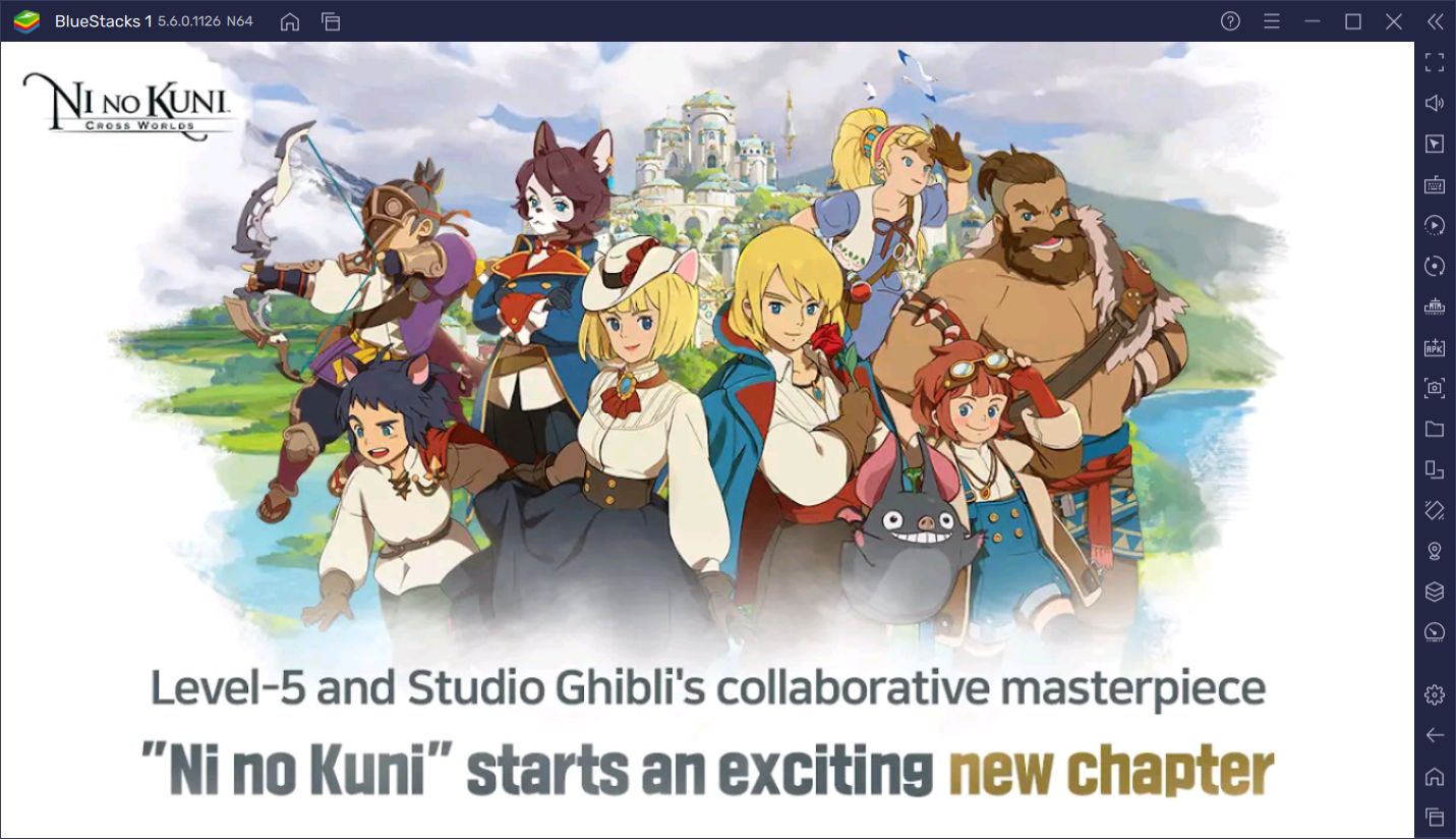 Ni no Kuni: Cross Worlds Oyununu BlueStacks ile Bilgisayarınızda Oynayın