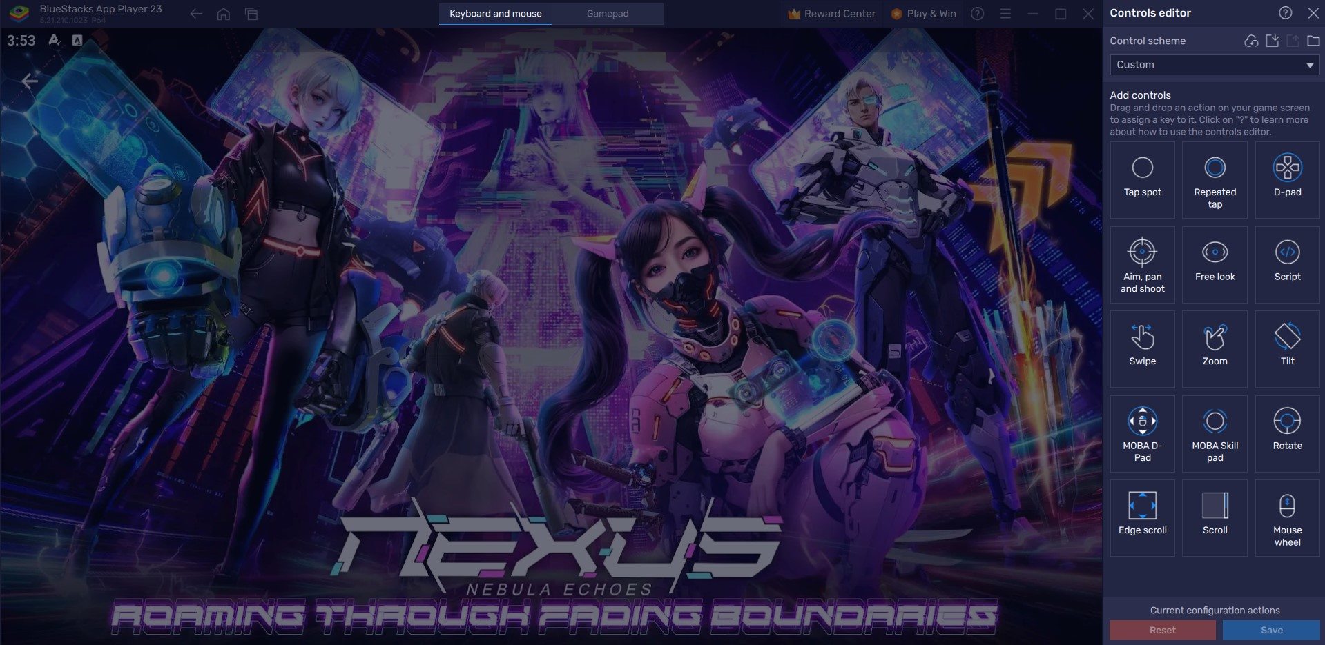 Nexus: Nebula Echoes - Cách ứng dụng các công cụ BlueStacks để nâng tầm trải nghiệm game