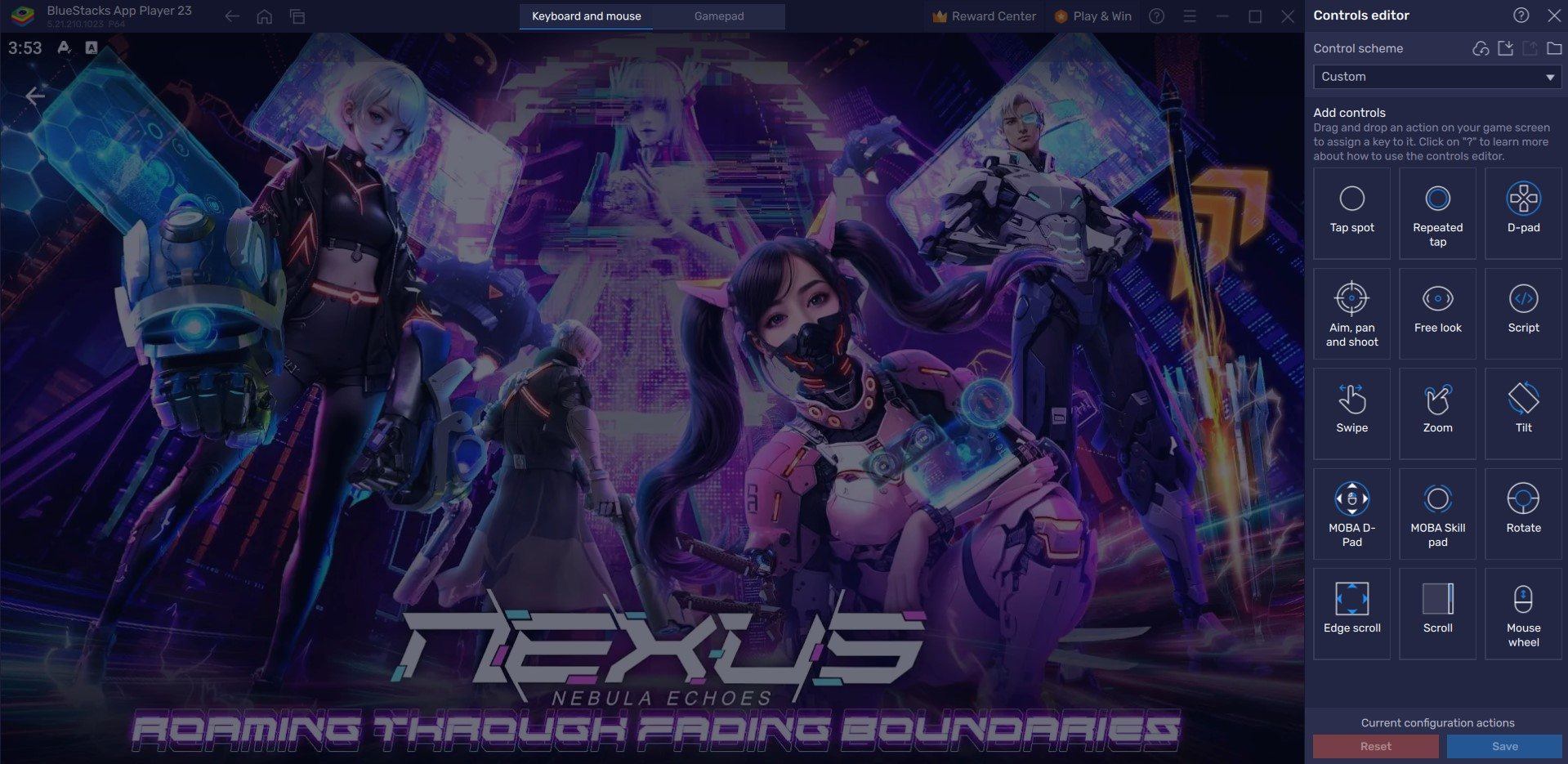 Nexus: Nebula Echoes – BlueStacks Funktionen zur Verbesserung deines Spielerlebnisses