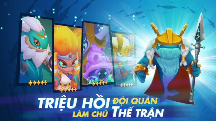 Ngư Chiến MyFish ZingPlay: Game chiến thuật Auto Battle RPG sắp ra mắt