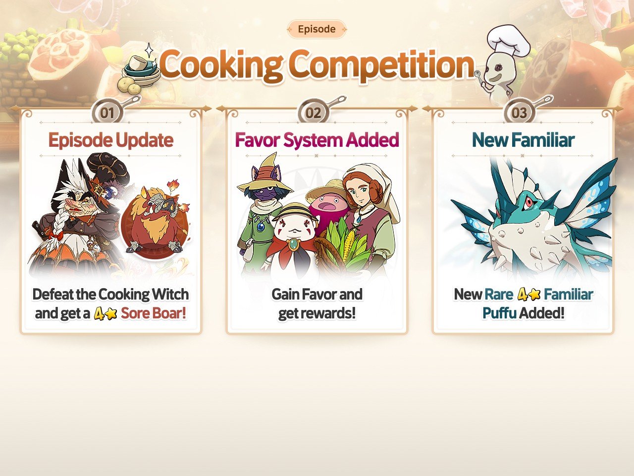 Ni No Kuni: Cross Worlds Reveals Cooking Competition Episode in their Latest Update