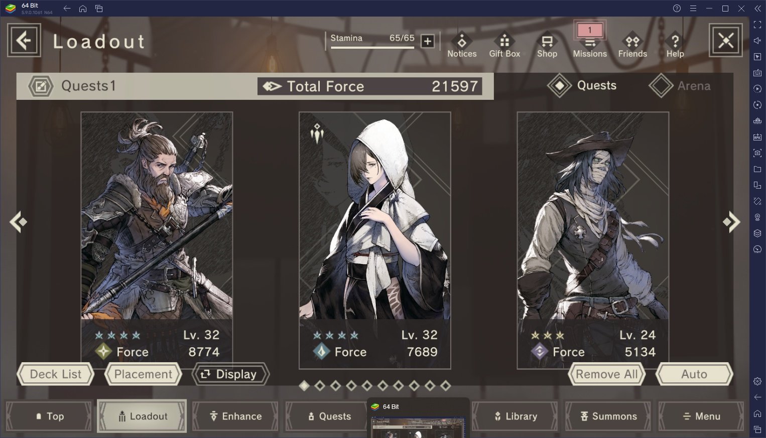 NieR Re[in]carnation: Hướng dẫn nâng cấp sức mạnh nhân vật