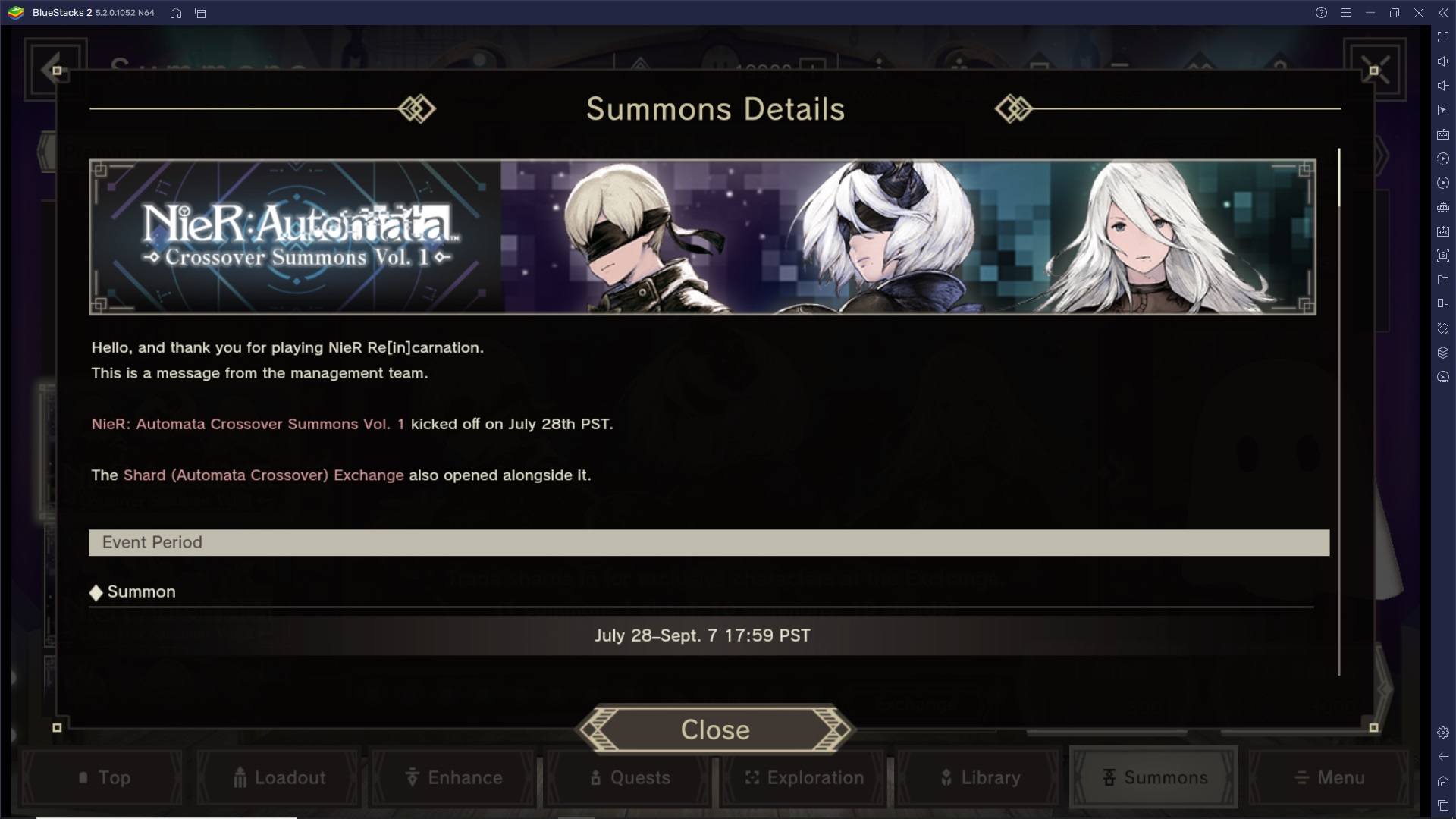 Guida al Reroll in NieR Reincarnation - Effettua le summons in modo efficace