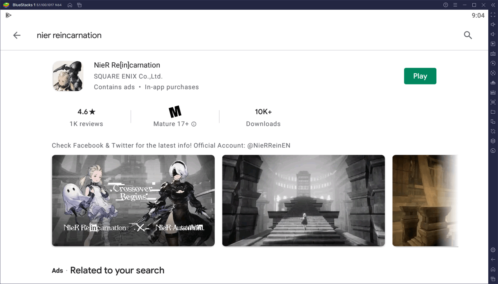 NieR Reincarnation - Comment Jouer au Nouveau Jeu Mobile NieR sur Votre Ordinateur