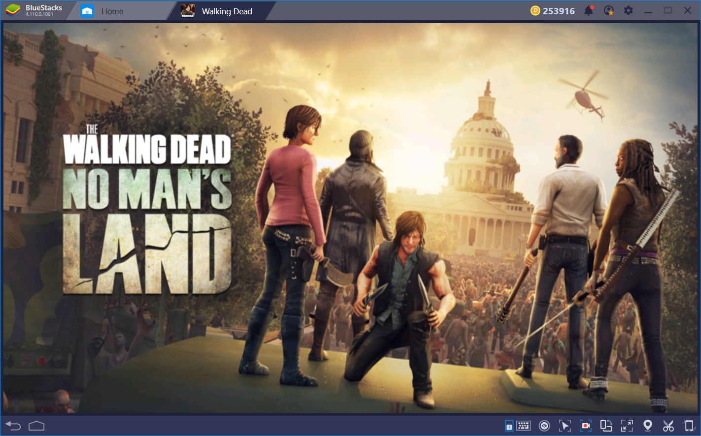 Improving in The Walking Dead No Man’s Land With BlueStacks