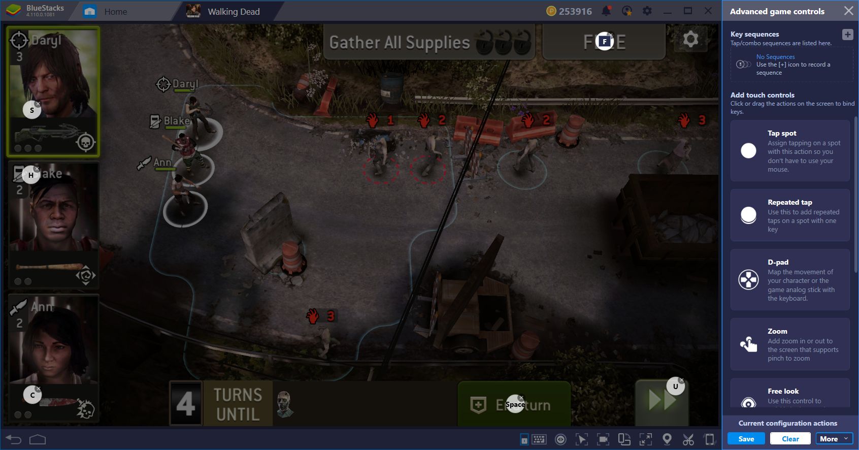 Improving in The Walking Dead No Man’s Land With BlueStacks