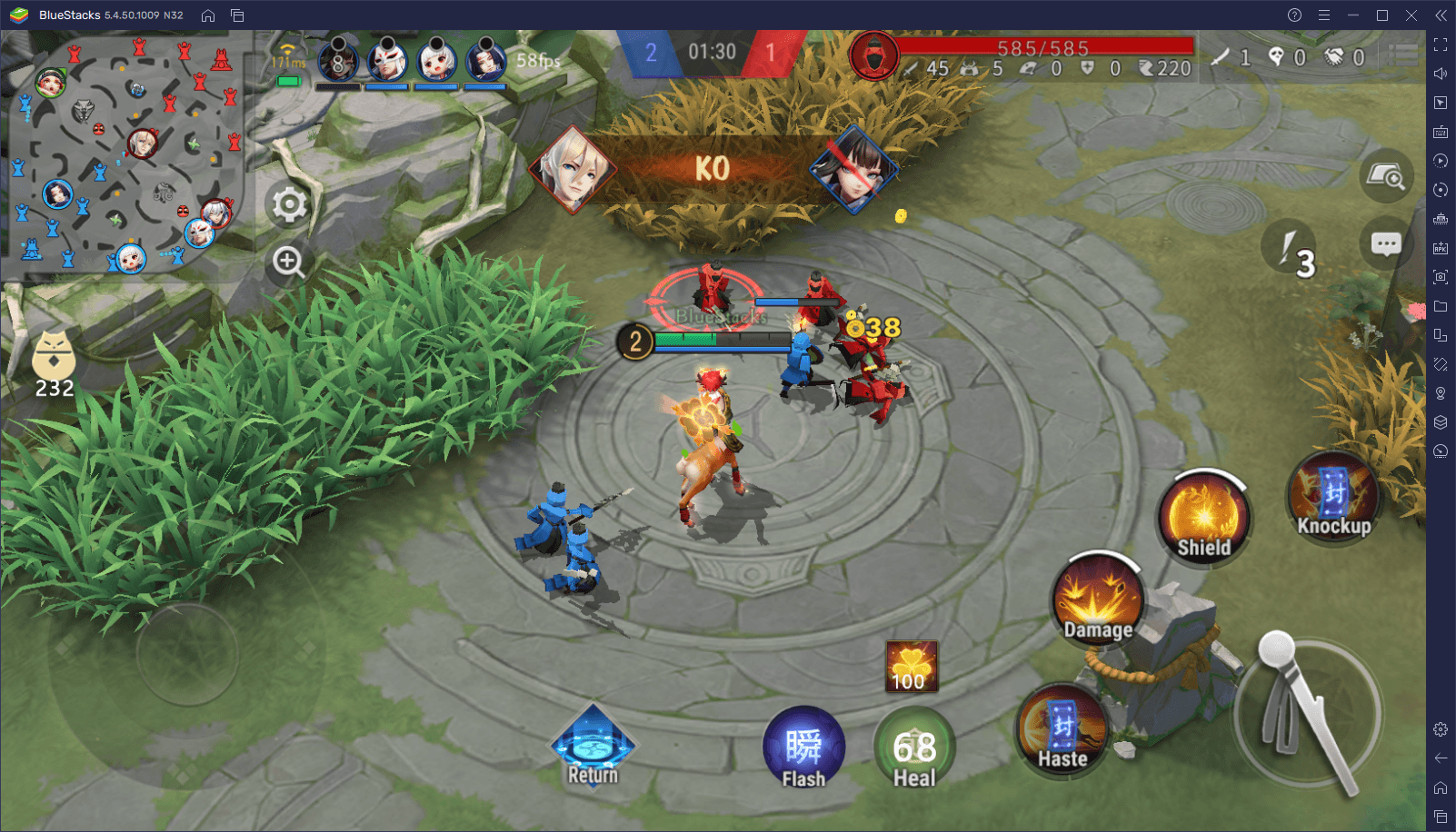 Guide des Combats dans Onmyoji Arena – Conseils et Astuces pour Gagner dans la Top Lane