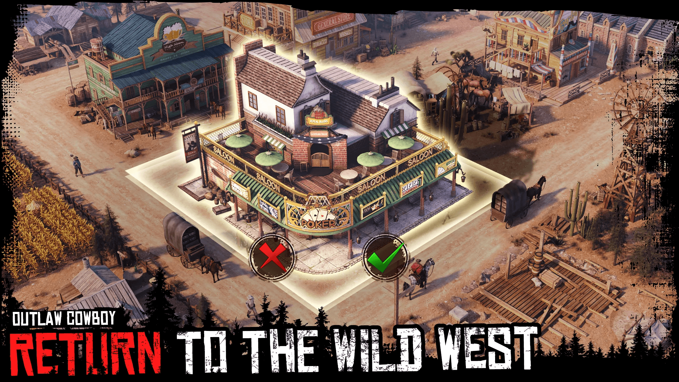 How to Play Outlaw Cowboy: West Adventure on PC or Mac with BlueStacks