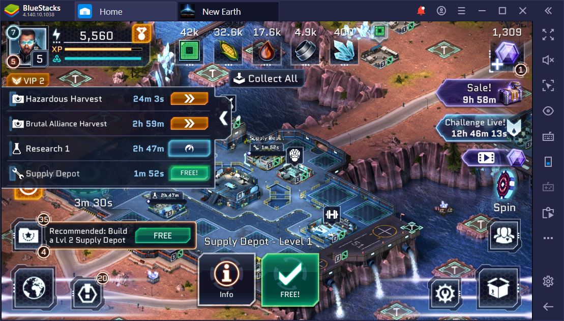 Play Operation: New Earth on PC with BlueStacks