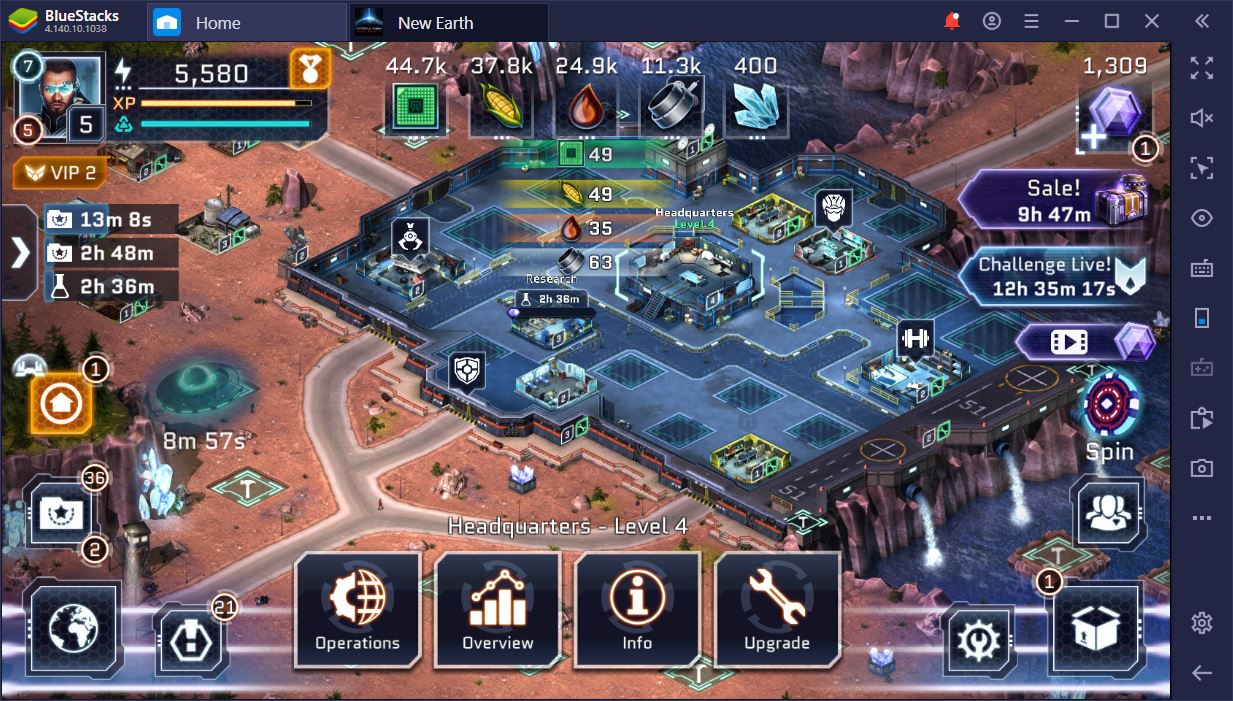 Play Operation: New Earth on PC with BlueStacks