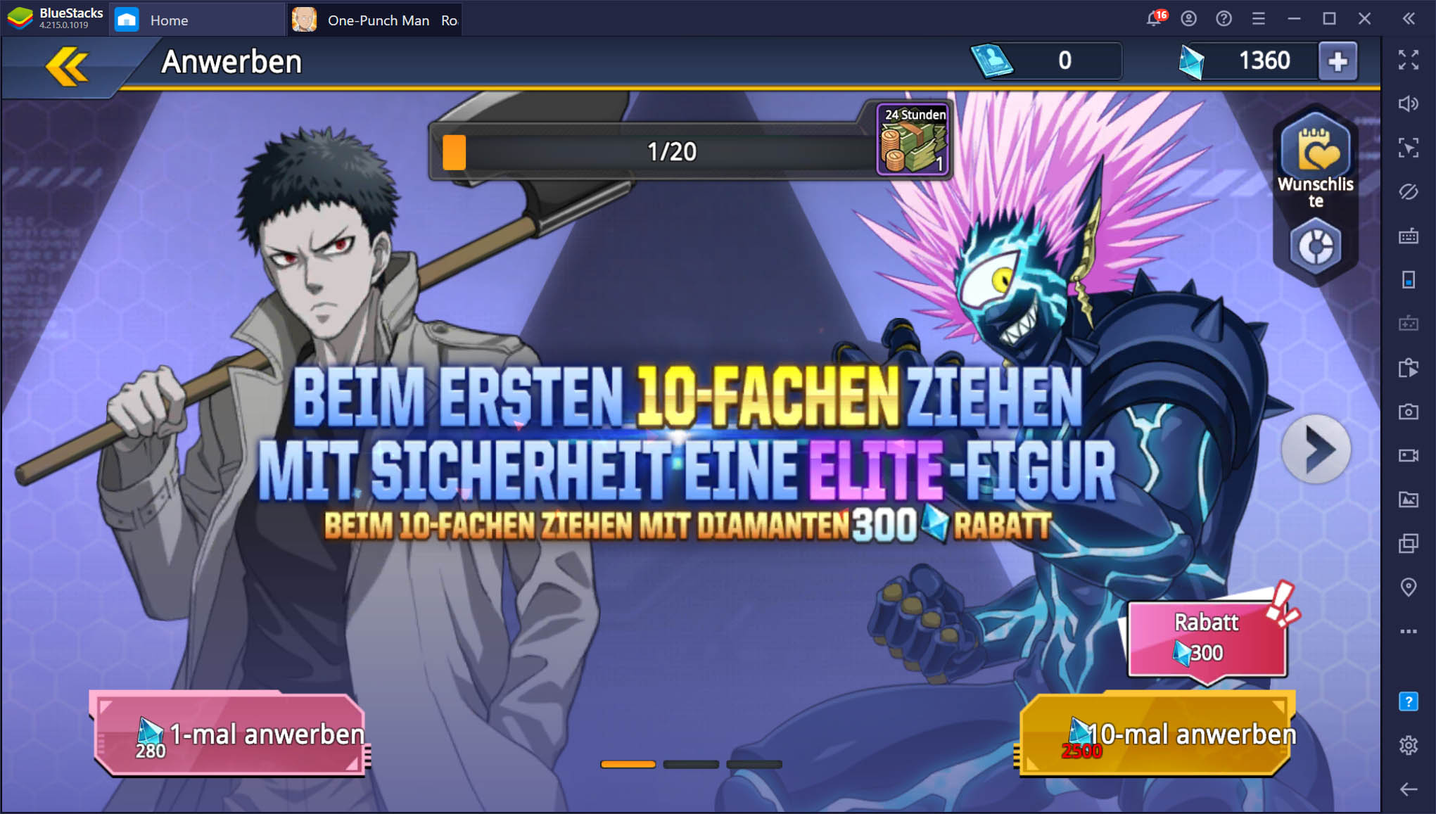 One Punch Man: Road to Hero 2.0 – So installierst und spielst du es auf deinem PC mit BlueStacks