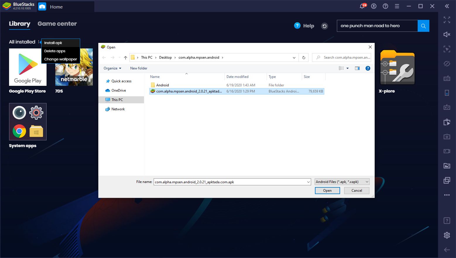 How to Install and Play One Punch Man: Road to Hero 2.0 on PC With BlueStacks