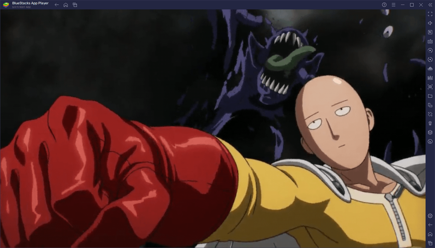 One Punch Man - The Strongest على الكمبيوتر - أتمتة تجربة اللعب الخاصة بك وتبسيطها باستخدام أدوات BlueStacks الخاصة بنا