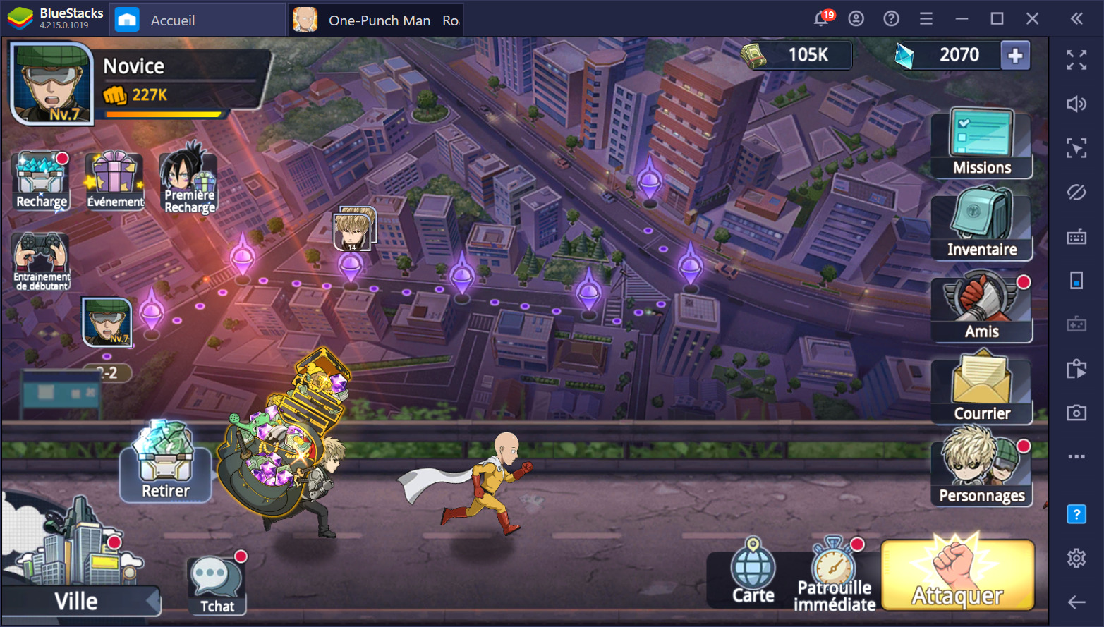 Comment installer et jouer à One Punch Man Road to Hero 2.0 sur PC avec BlueStacks