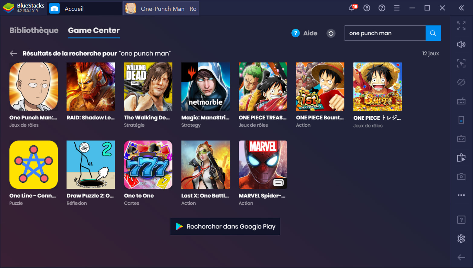 Comment installer et jouer à One Punch Man Road to Hero 2.0 sur PC avec BlueStacks