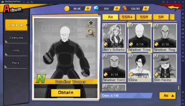 [2.4] Hc/Sc One Punch Man Build – MYHB