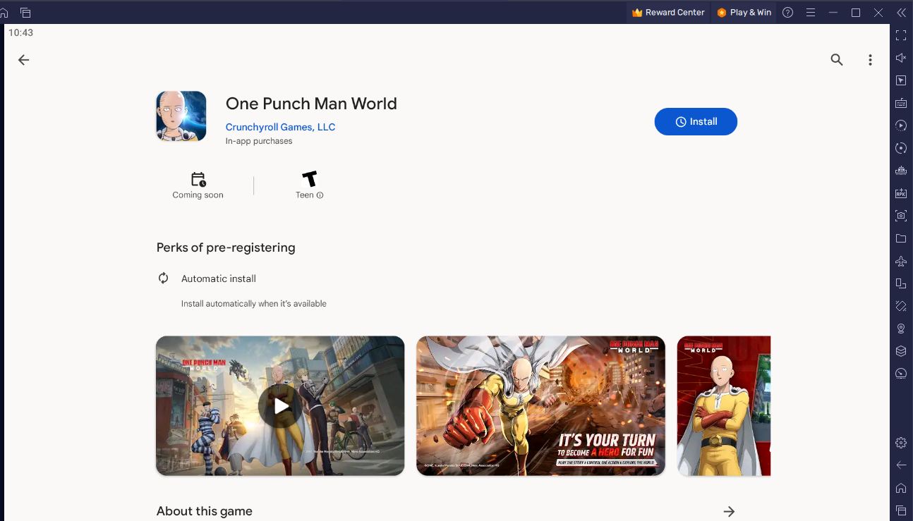 Crunchyroll Games Opens Pre-Registration & Closed Beta Test for One Punch  Man: World