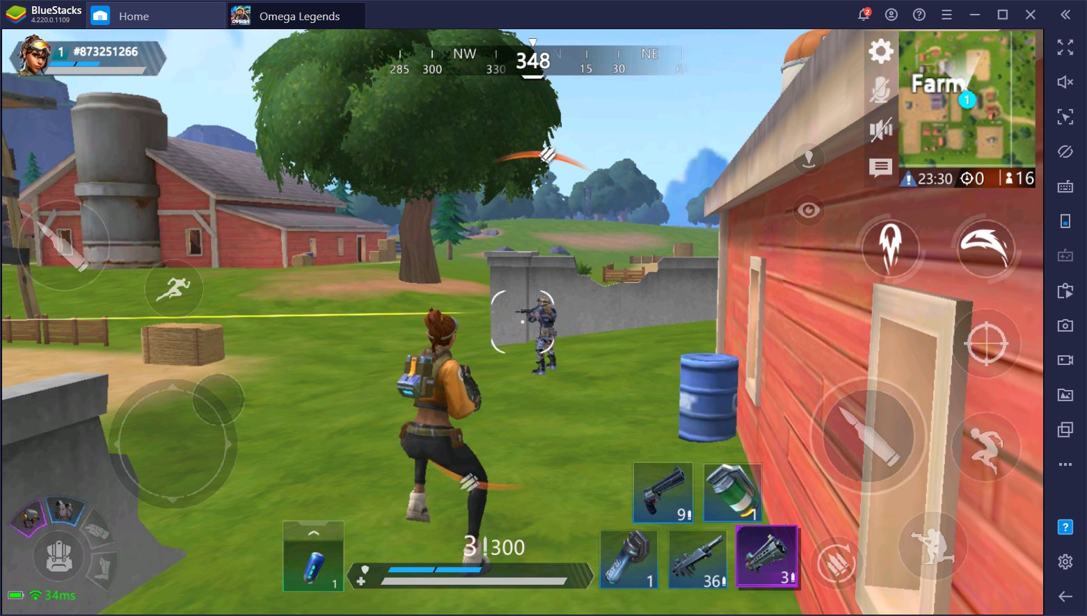 Omega Legends on PC - Become the Champion in Every Match With BlueStacks