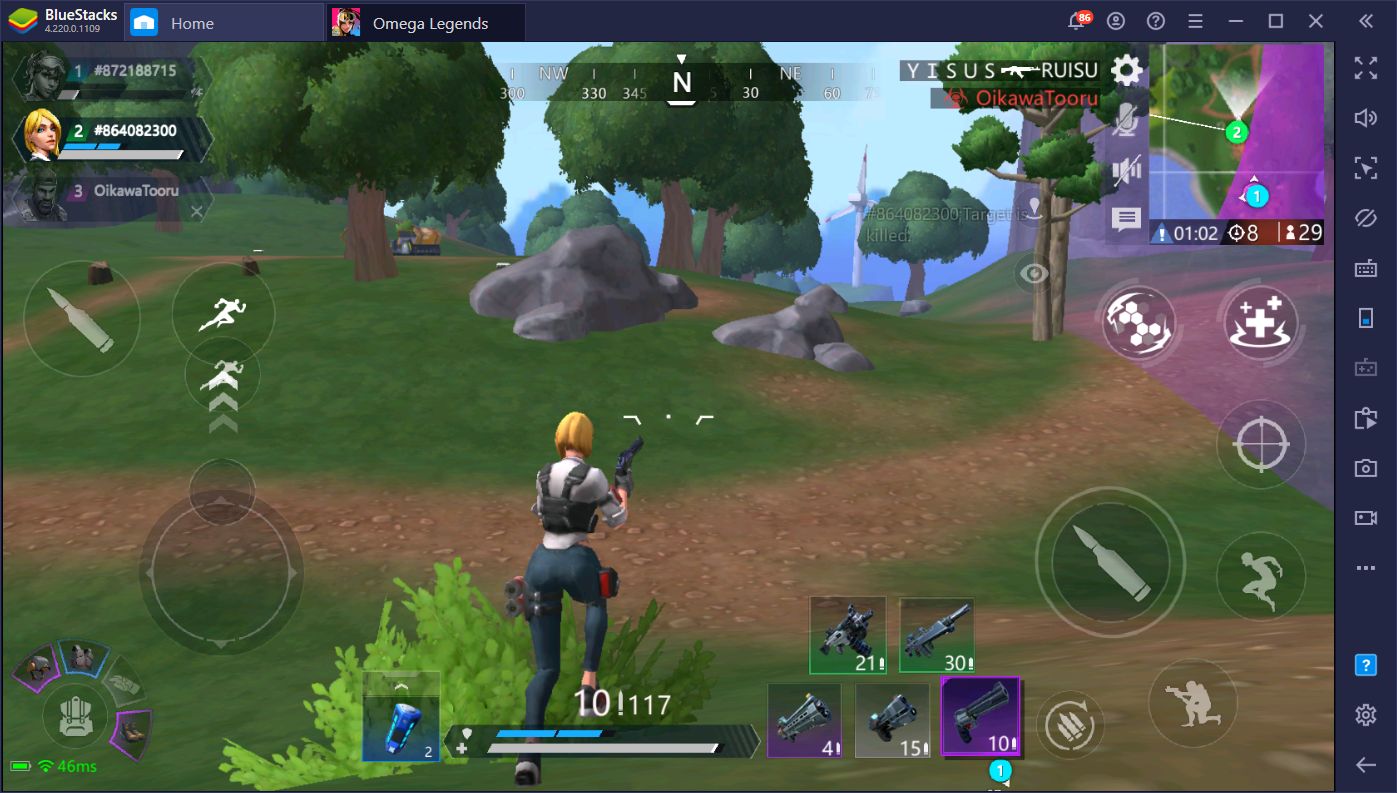 Omega Legends on PC - Become the Champion in Every Match With BlueStacks