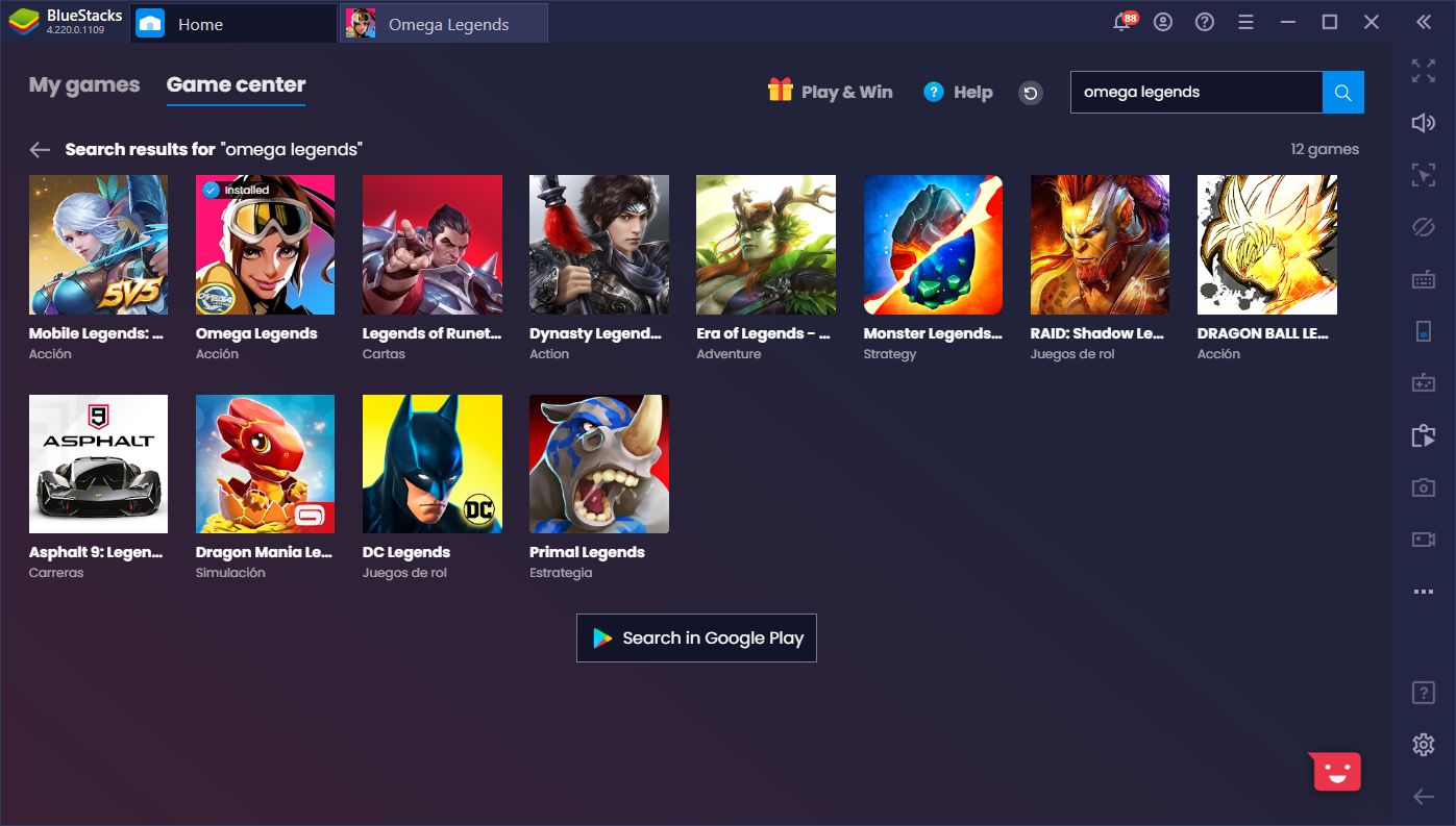 Omega Legends on PC - Become the Champion in Every Match With BlueStacks