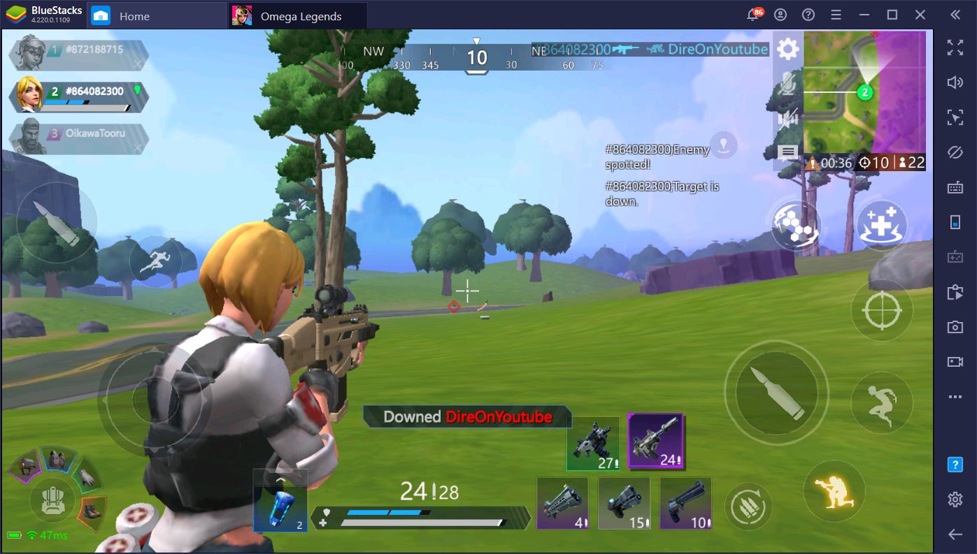 Omega Legends on PC - Become the Champion in Every Match With BlueStacks