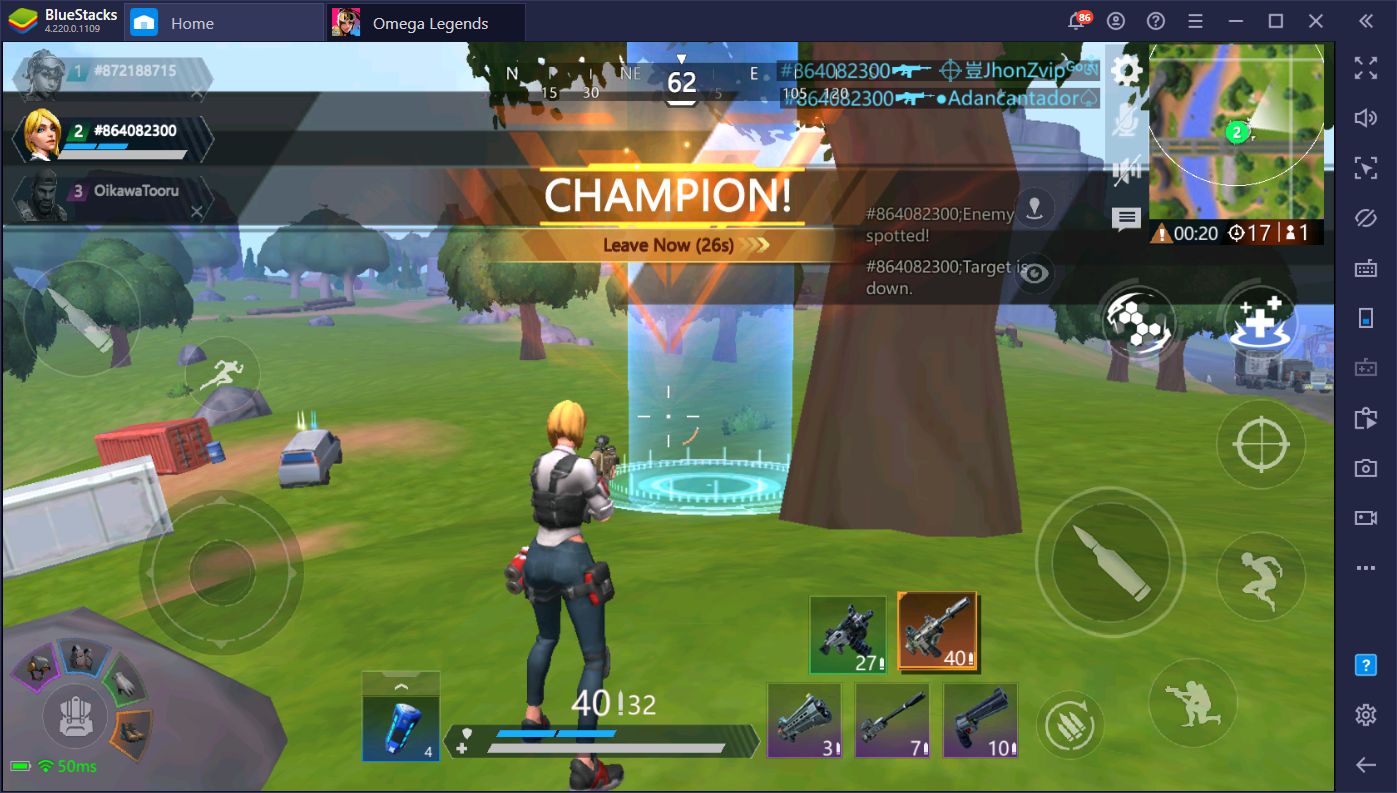 Omega Legends on PC Become the Champion in Every Match With