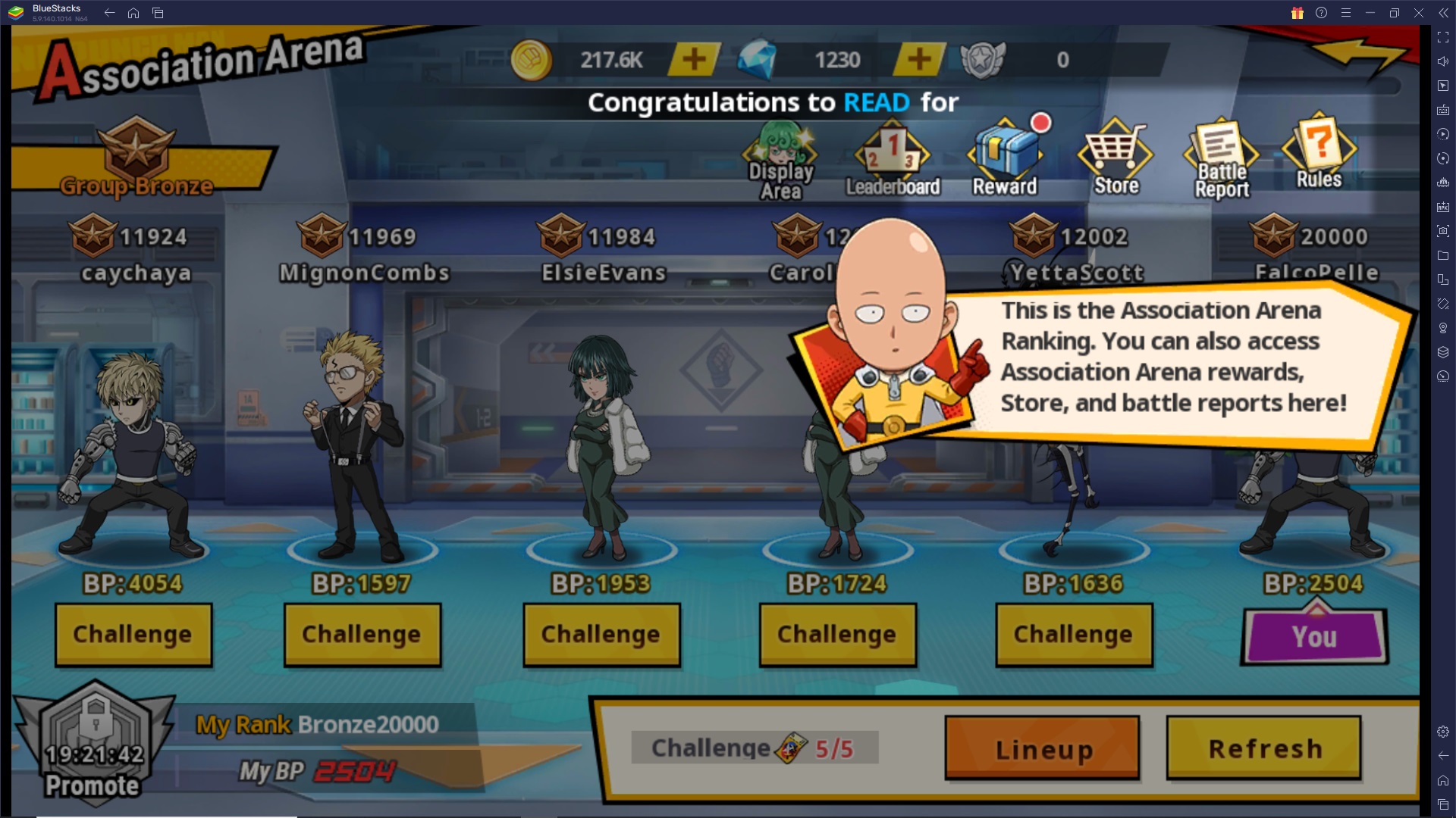 Gioca One Punch Man: The Strongest su PC con BlueStacks