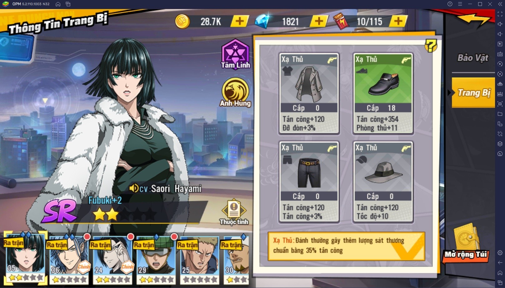 Chơi One Punch Man: The Strongest trên BlueStacks: Hướng dẫn cho người mới